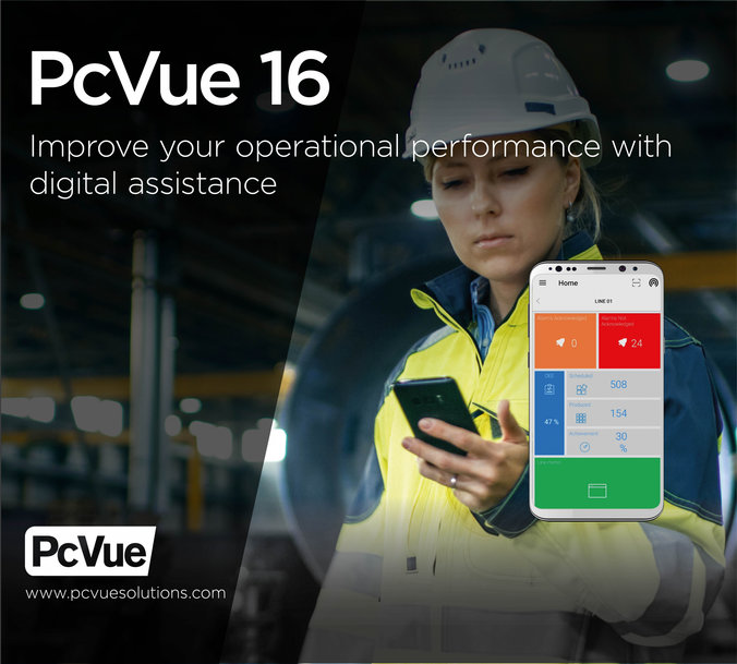 PcVue presenta la piattaforma PcVue 16